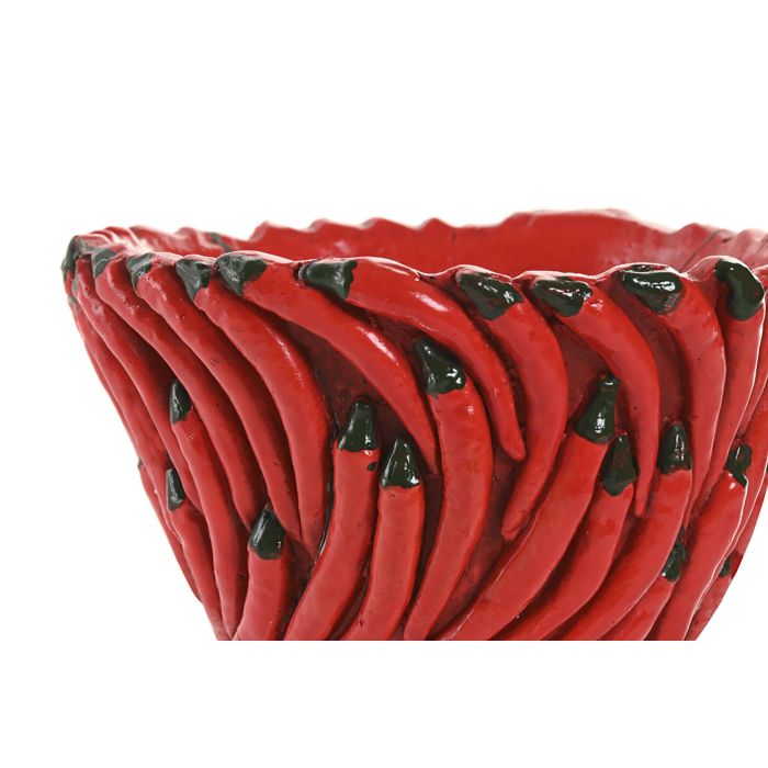 Centro Mesa Tropical DKD Home Decor Rojo 17 x 14 x 17 cm (8 Unidades) 1 Centro Mesa Tropical DKD Home Decor Rojo 17 x 14 x 17 cm (8 Unidades) 1