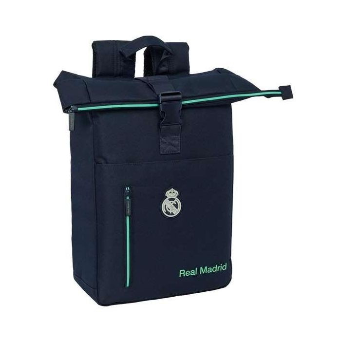 Mochila solapa para portatil 15,6'' real madrid 2ª equipacion 25/26 28x42x13cm 0 Mochila solapa para portatil 15,6'' real madrid 2ª equipacion 25/26 28x42x13cm 0