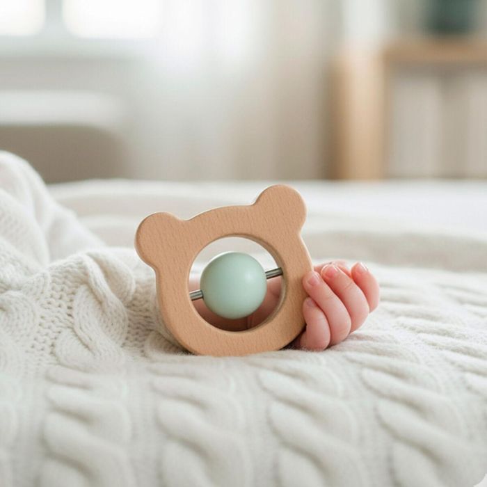 Set de sonajeros Woomax 13,5 X 9,5 X 4,5 CM (4 Unidades) 2