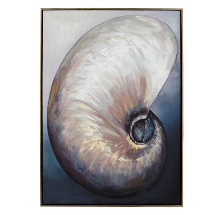 Cuadro Impresión Conchas 2/M Gris 72 X 4 X 100 cm