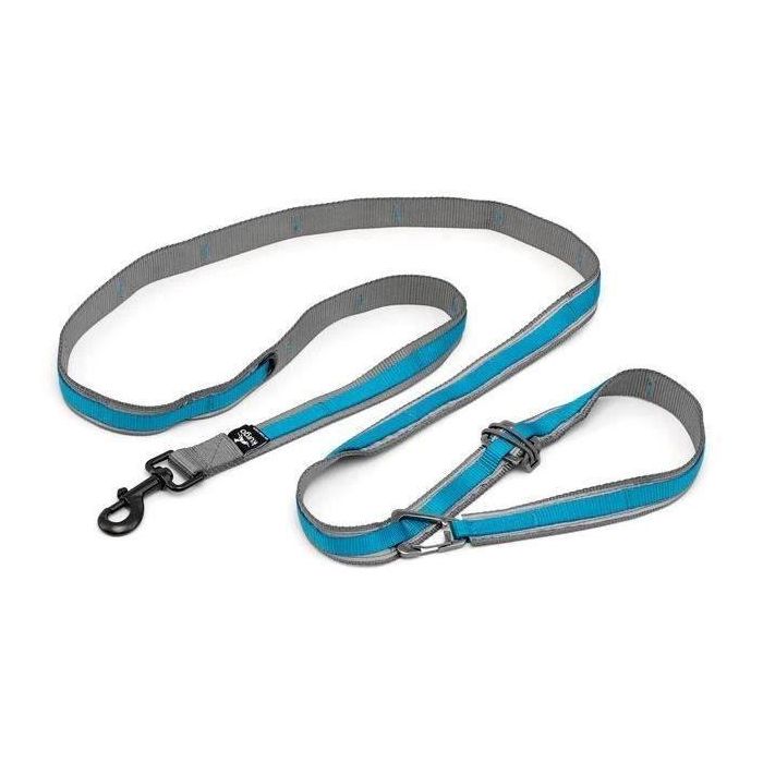 Correa manos libres - KURGO - QUANTUM - 6 posiciones - 120 a 180 cm - Azul Correa manos libres - KURGO - QUANTUM - 6 posiciones - 120 a 180 cm - Azul