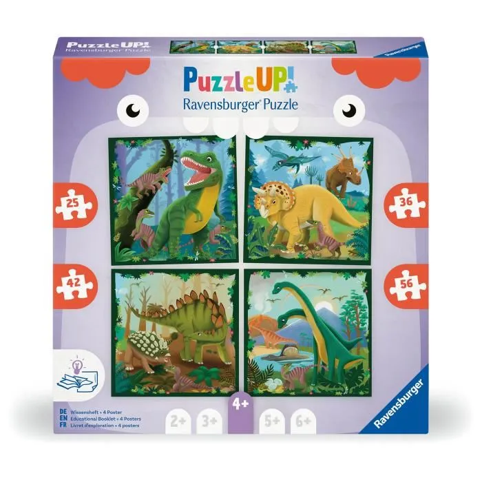 Ravensburger Puzzle Infantil Dinosaurios a partir de 4 años 12004003 2 Ravensburger Puzzle Infantil Dinosaurios a partir de 4 años 12004003 2