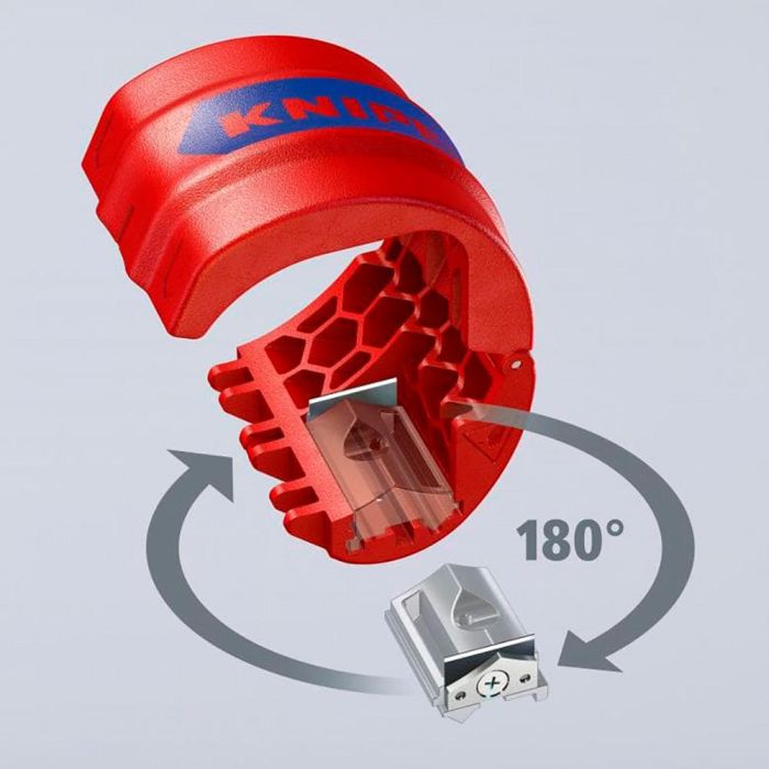 Knipex 902210b Cortatubos para tubos de plástico y manguitos de sellado 20-50mm 4 Knipex 902210b Cortatubos para tubos de plástico y manguitos de sellado 20-50mm 4
