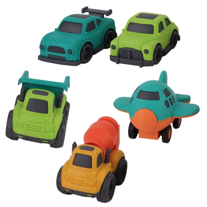 Set 5 Vehiculos Eco Bio T01043 1 Set 5 Vehiculos Eco Bio T01043 1