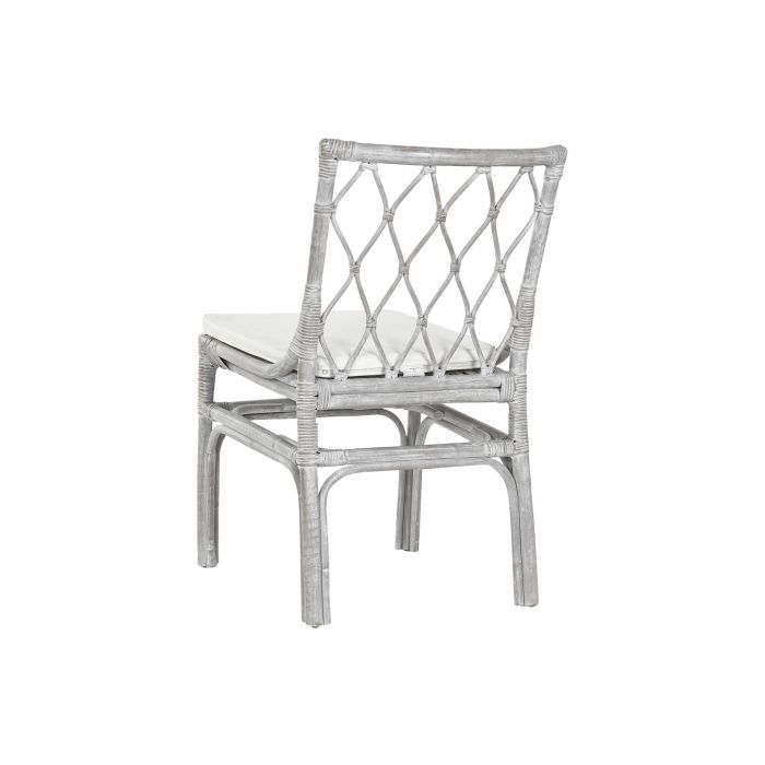 DKD Home Decor Silla Top chairs 2c24 Blanco 56 x 85 x 50 cm (2 Unidades) 6
