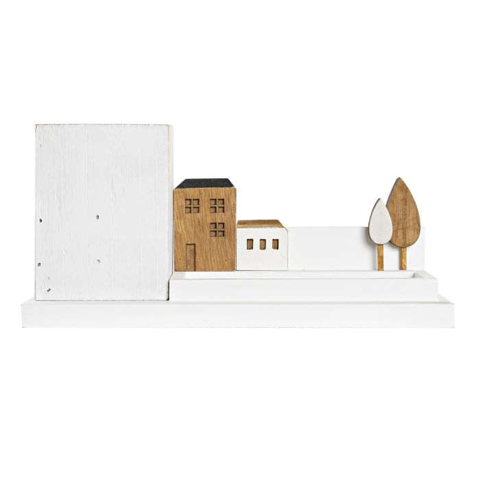 Cubilete Urban DKD Home Decor Blanco Marron 11 x 14 x 28 cm 3 Cubilete Urban DKD Home Decor Blanco Marron 11 x 14 x 28 cm 3