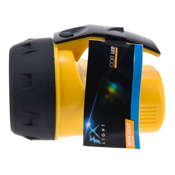 Linterna led de mano 180 lm, 4 x aa (no incluidas), amarilla, ø80 x 143 mm 1 Linterna led de mano 180 lm, 4 x aa (no incluidas), amarilla, ø80 x 143 mm 1