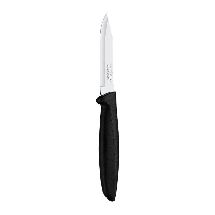 Tramontina Cuchillo para Legumbres y Frutas Plenus Negro Hoja 7.7 cm Tramontina Cuchillo para Legumbres y Frutas Plenus Negro Hoja 7.7 cm