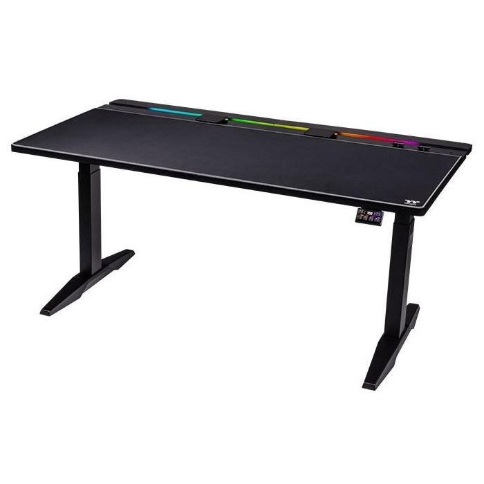 Thermaltake G700 RGB Gaming Desk – Escritorio de Juegos Ajustable LED, 160x88.7cm, 130kg 0 Thermaltake G700 RGB Gaming Desk – Escritorio de Juegos Ajustable LED, 160x88.7cm, 130kg 0