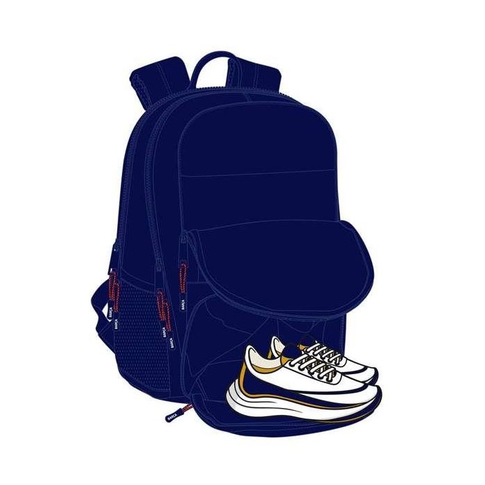 Mochila de Pádel F.C. Barcelona 24/25 Granate Azul marino 10 Mochila de Pádel F.C. Barcelona 24/25 Granate Azul marino 10