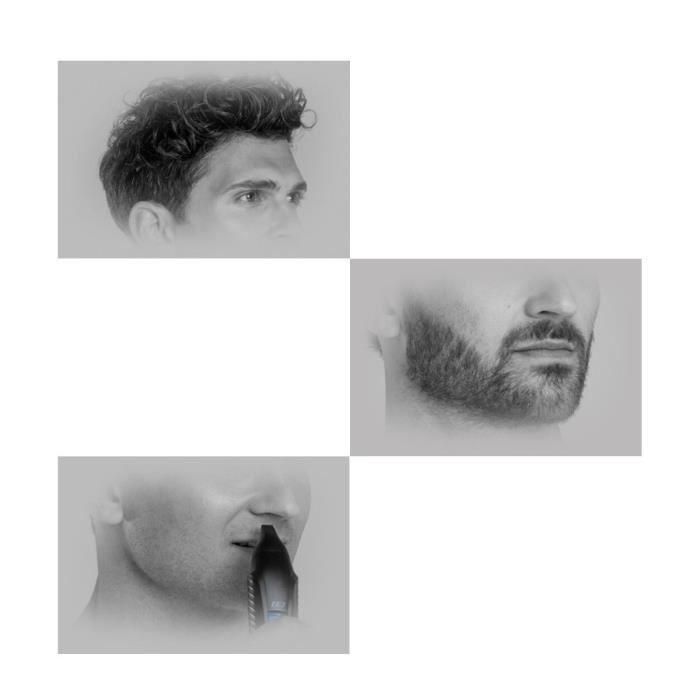 Remington PG3000 Graphite Series G3 Recortadora Multifunción Cabello, Barba y Rostro, 3 Cabezales, Cuchillas Grafito Autoafilables, Inalámbrica 1