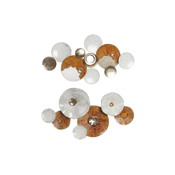 Decoracion Pared Glam DKD Home Decor Terracota Blanco 5 x 50 x 91 cm (2 Unidades) Decoracion Pared Glam DKD Home Decor Terracota Blanco 5 x 50 x 91 cm (2 Unidades)