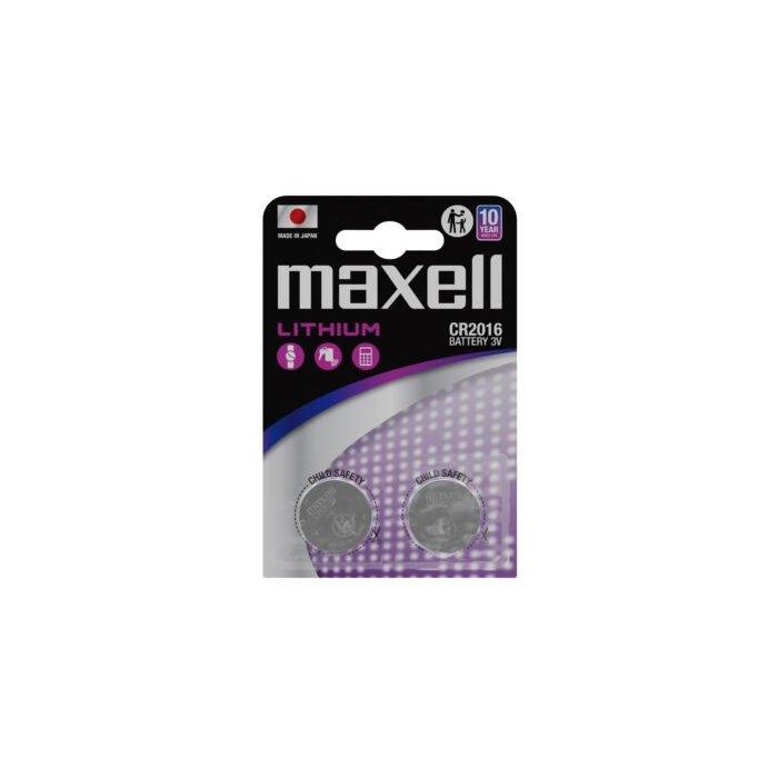 Pilas Maxell Micro Cr2016 3V Blister De 2 (M223)