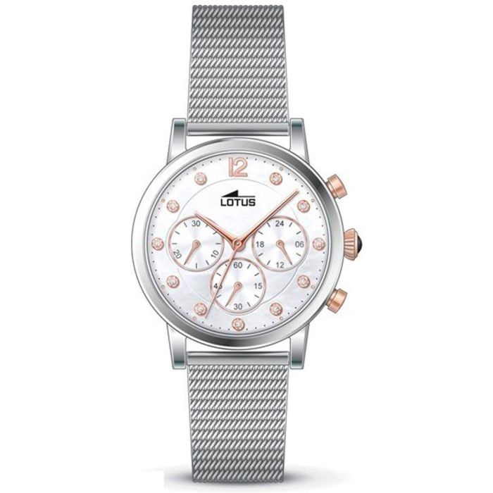 Reloj Hombre Lotus 18676/1 Rosa Plateado Reloj Hombre Lotus 18676/1 Rosa Plateado