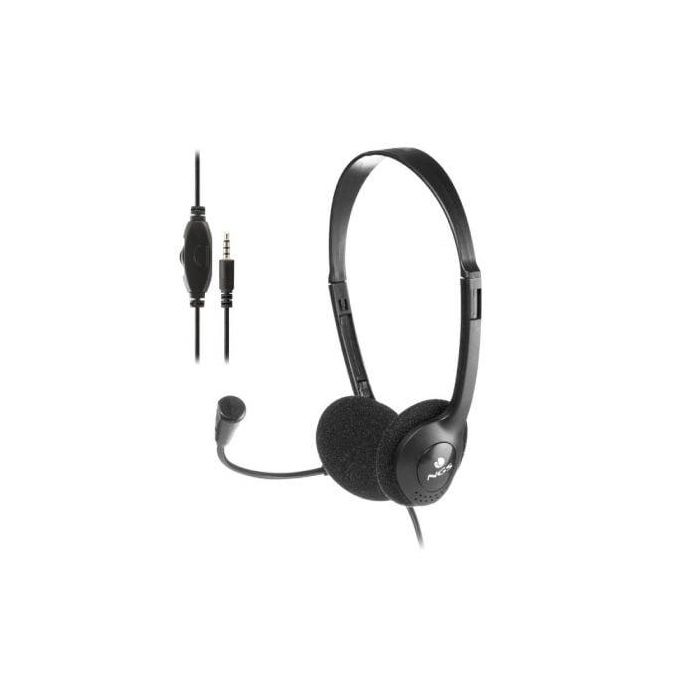 Auriculares con Micrófono NGS MS103MAX Negro 0 Auriculares con Micrófono NGS MS103MAX Negro 0