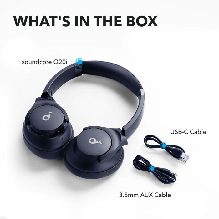 Auriculares de Diadema Soundcore Azul 1