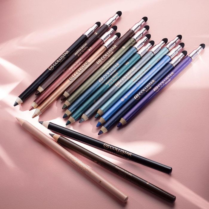 Collistar PROFESSIONALE Lápiz de Ojos #12-Viola Metallo Waterproof 1 u Vegano Lila