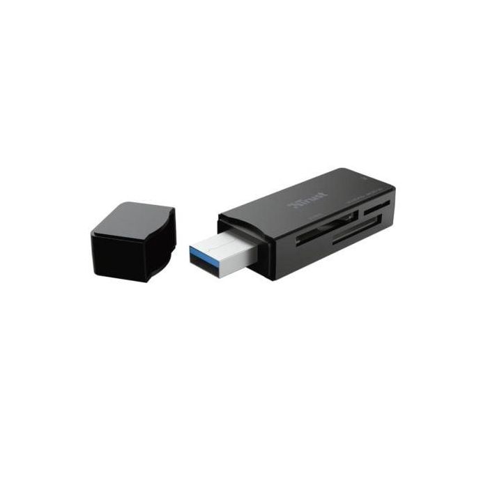 Lector de Tarjetas Externo Trust Nanga 21935/ USB 3.1 4 Lector de Tarjetas Externo Trust Nanga 21935/ USB 3.1 4