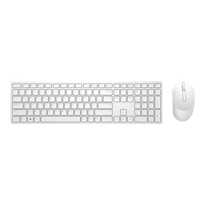 Dell KM5221W Kit Teclado y Ratón Inalámbricos Blanco