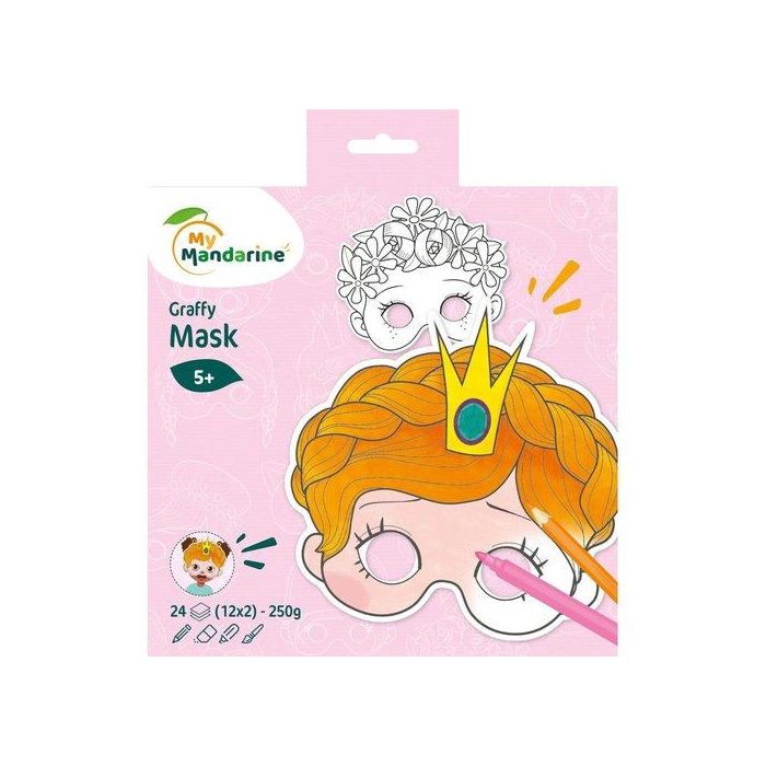 Cuaderno De Mascaras Avenue Mandarine Graffy Chica 250G