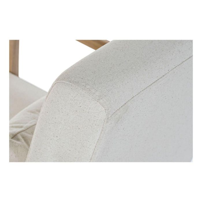 Mecedora Sixties DKD Home Decor Beige Natural 85 x 81 x 66 cm 1 Mecedora Sixties DKD Home Decor Beige Natural 85 x 81 x 66 cm 1