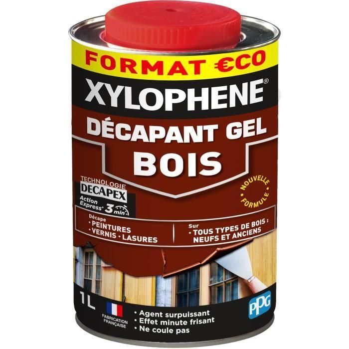 Xylophene XYL3261544217263 Decapante en gel para madera 1 L Xylophene XYL3261544217263 Decapante en gel para madera 1 L