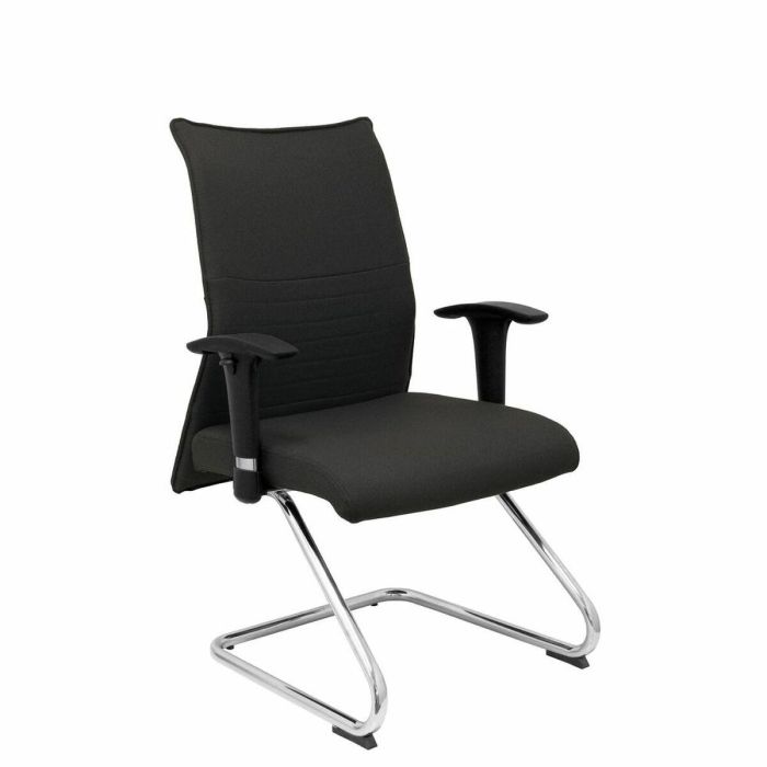 PIQUERAS Y CRESPO Sillon Albacete confidente patin bali negro PIQUERAS Y CRESPO Sillon Albacete confidente patin bali negro