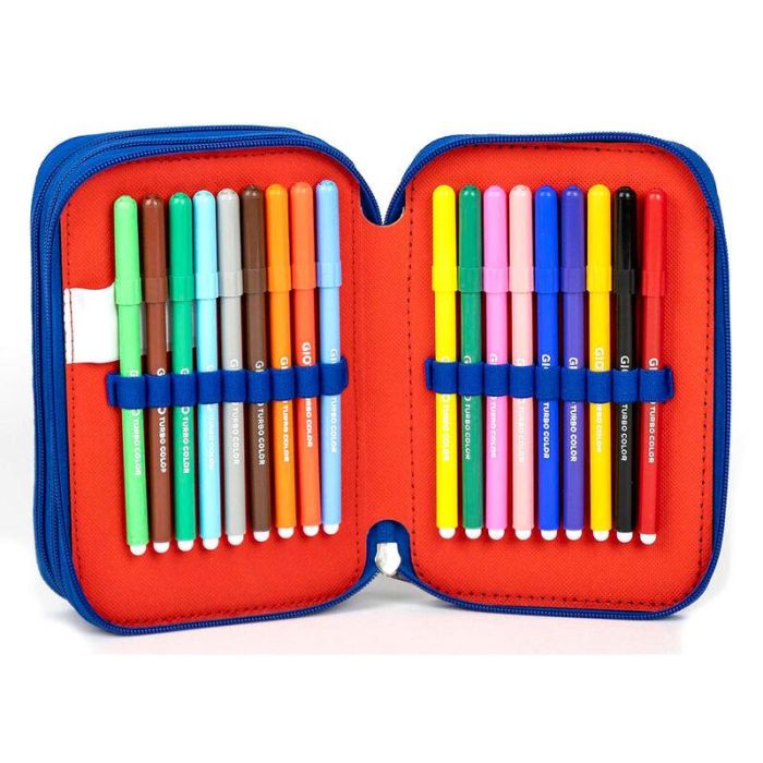 Plumier Triple The Avengers Azul 12,5 x 6,5 x 19,5 cm 4 Plumier Triple The Avengers Azul 12,5 x 6,5 x 19,5 cm 4