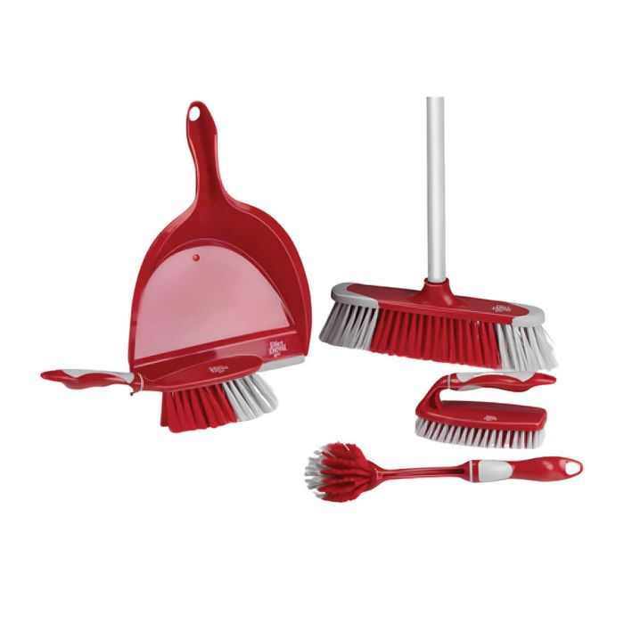 Set de Limpieza Dirt Devil Acero Inoxidable Plástico Caja (6 Piezas) 0 Set de Limpieza Dirt Devil Acero Inoxidable Plástico Caja (6 Piezas) 0