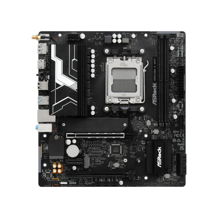 Placa ASRock B850M-X Wifi,Amd,Am5,B850,Usb20G,Wifi7,Matx 2 Placa ASRock B850M-X Wifi,Amd,Am5,B850,Usb20G,Wifi7,Matx 2