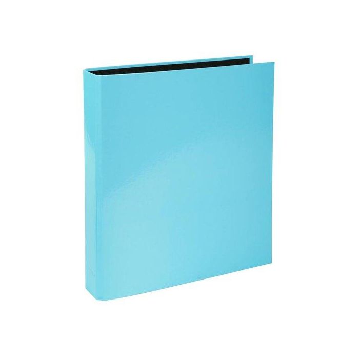 Carpeta De Anillas Exacompta Aquarel Carton Forrado A4 2 An. 25Mm Azul