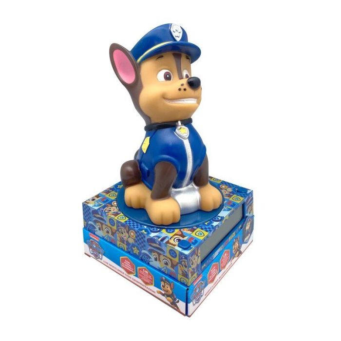 Kids Licensing Pw19972 Lámpara 3D Despertador Chase Paw Patrol con Fecha y Hora. Ideal para mesitas de noche, +3 años. 3 Kids Licensing Pw19972 Lámpara 3D Despertador Chase Paw Patrol con Fecha y Hora. Ideal para mesitas de noche, +3 años. 3