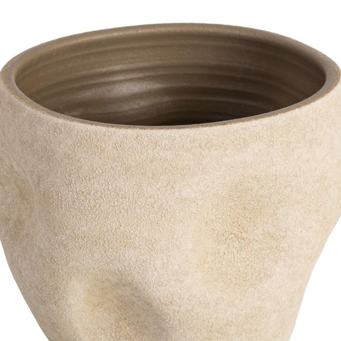 Macetero Piedra Cerámica Decoración 30 X 30 X 29 cm