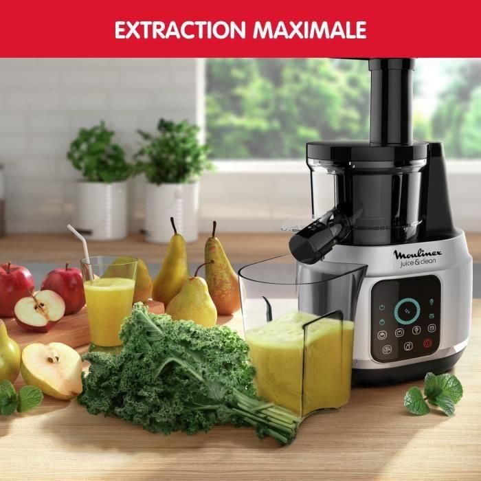 MOULINEX ZU420E10 Extractor de jugos y Clean 1 MOULINEX ZU420E10 Extractor de jugos y Clean 1