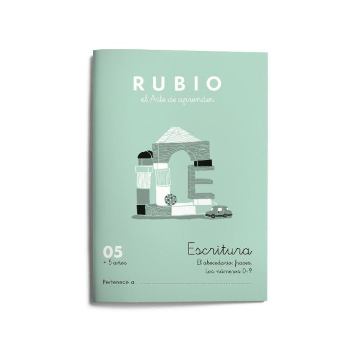 Cuaderno Rubio Caligrafia Nº 05 10 unidades 1