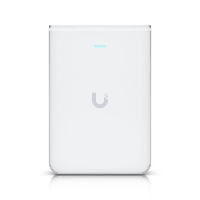 Ubiquiti U7 Pro Wall, 5700 Mbit/s para Transferencia de Datos, Tri-banda (2.4/5/6 GHz), Ethernet 2500 Mbit/s, PoE, Blanco Ubiquiti U7 Pro Wall, 5700 Mbit/s para Transferencia de Datos, Tri-banda (2.4/5/6 GHz), Ethernet 2500 Mbit/s, PoE, Blanco