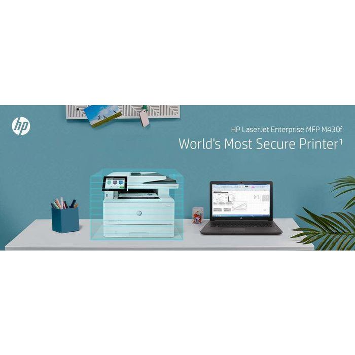 HP LaserJet Enterprise M430F Multifunción Láser Monocromo - Impresión, Copia, Escaneo, Fax - 40 ppm - Seguridad Empresarial - Doble Cara 30 HP LaserJet Enterprise M430F Multifunción Láser Monocromo - Impresión, Copia, Escaneo, Fax - 40 ppm - Seguridad Empresarial - Doble Cara 30