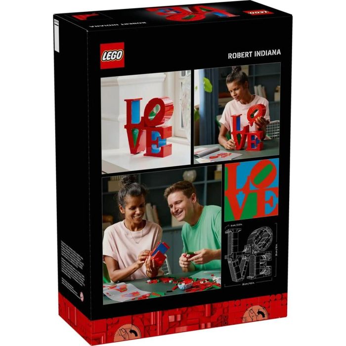 LEGO 31214 Art LOVE Set de Construcción para Adultos - Decoración y Regalo para Parejas 7 LEGO 31214 Art LOVE Set de Construcción para Adultos - Decoración y Regalo para Parejas 7