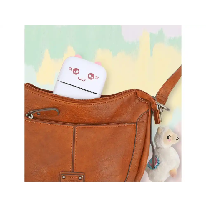 Wondee Mini Impresora Térmica Funny Pink Bluetooth para Móvil iOS Android 2