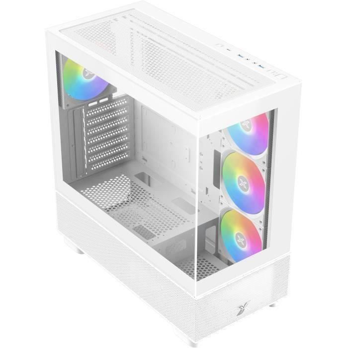 Caja de PC sin fuente de alimentación - XIGMATEK Endorphin Air Arctic V2 (Blanco) - Torre media - Formato E-ATX Caja de PC sin fuente de alimentación - XIGMATEK Endorphin Air Arctic V2 (Blanco) - Torre media - Formato E-ATX
