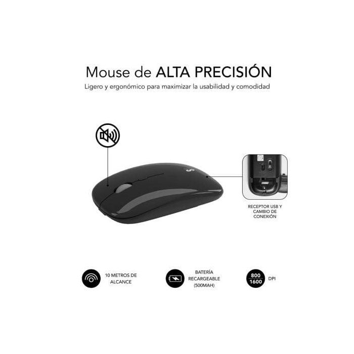 SUBBLIM Combo Dual Prestige Extendido Gris/Negro 4