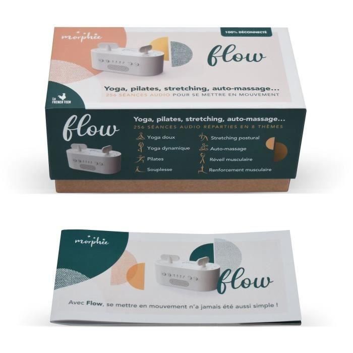 Box Flow - MORPHEE - Coaching de audio - 256 sesiones de yoga, pilates y estiramientos - De 10 a 40 minutos - Sin pantallas 0 Box Flow - MORPHEE - Coaching de audio - 256 sesiones de yoga, pilates y estiramientos - De 10 a 40 minutos - Sin pantallas 0