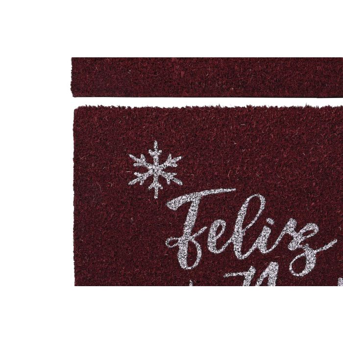 DKD Home Decor Felpudo Navidad Tradicional Rojo Blanco Fibra Coco PVC 40 x 60 x 1.5 cm (2 Unidades) 1 DKD Home Decor Felpudo Navidad Tradicional Rojo Blanco Fibra Coco PVC 40 x 60 x 1.5 cm (2 Unidades) 1