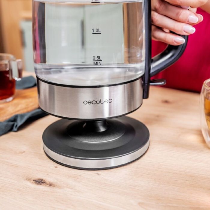 Hervidor Cecotec ThermoSense 340 1850 W Transparente Vidrio de Borosilicato 1,7 L 2