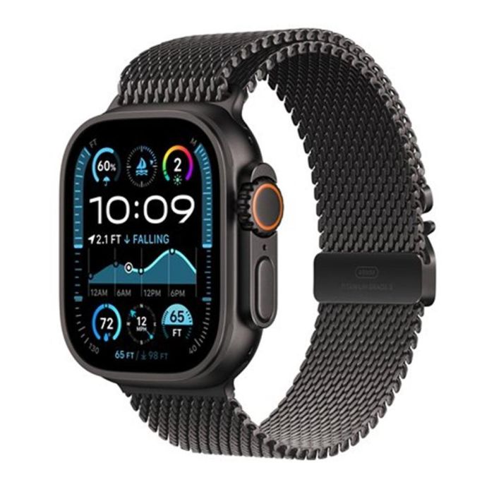 Apple Watch Ultra 2 (A2986) Smartwatch 49mm Titanio Negro, Resistencia al Agua 100m, GPS, 64GB, SOS Emergencia, Pantalla Retina LTPO2 OLED 3000 nits 0 Apple Watch Ultra 2 (A2986) Smartwatch 49mm Titanio Negro, Resistencia al Agua 100m, GPS, 64GB, SOS Emergencia, Pantalla Retina LTPO2 OLED 3000 nits 0