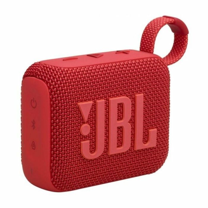 JBL JBLGO4RED Altavoz Bluetooth Ultraportátil Go 4 con Sonido JBL Pro y Graves Potentes, IP67 Agua y Polvo, 9h Batería, Rojo JBL JBLGO4RED Altavoz Bluetooth Ultraportátil Go 4 con Sonido JBL Pro y Graves Potentes, IP67 Agua y Polvo, 9h Batería, Rojo