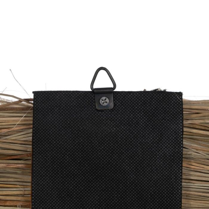 Mural Pared Fibra Natural Decoración 30 X 8 X 38 cm