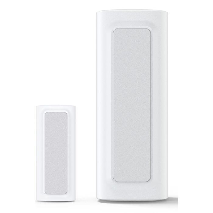 Eufy T89000D4 Sensor de Puerta y Ventana Inalámbrico Blanco, Alarma 100dB, Batería 2 Años, Compatible con HomeBase 20