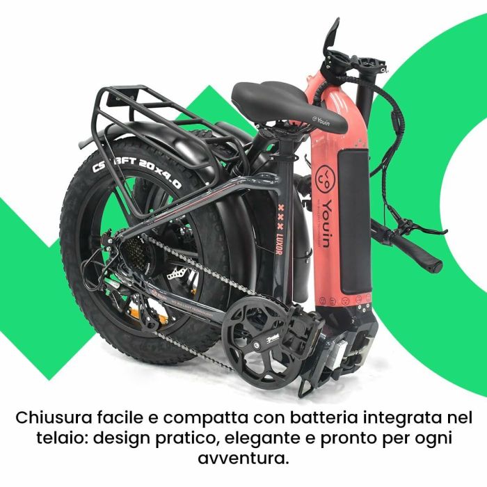 Bicicleta Eléctrica Youin BK1716 LUXOR II Coral 250 W 4 Bicicleta Eléctrica Youin BK1716 LUXOR II Coral 250 W 4