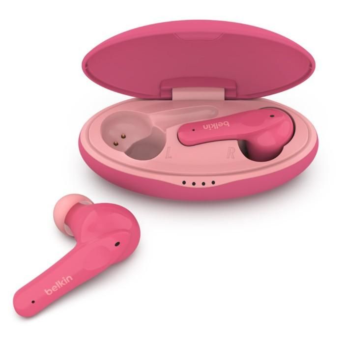 Auriculares con Micrófono Belkin PAC003BTPK Rosa 3 Auriculares con Micrófono Belkin PAC003BTPK Rosa 3